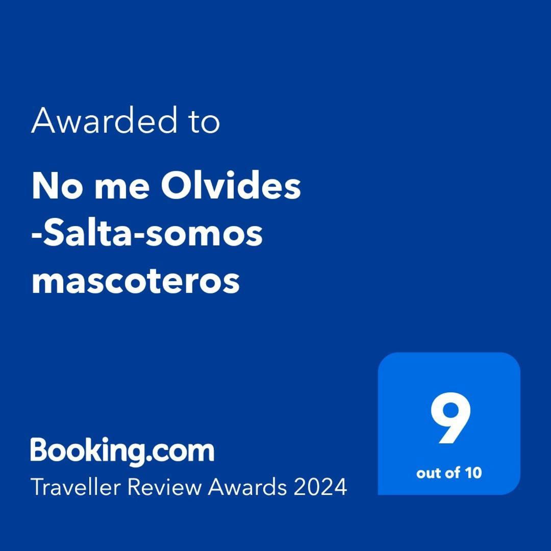Apartamento No me Olvides -Salta-somos mascoteros Exterior foto